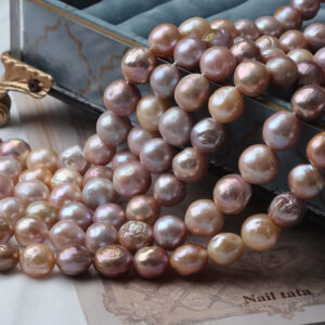 Perles d'eau douce Edison Candy Color 10-12 mm