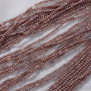 2.5-3mm High Luster Mini Purple Freshwater Pearls
