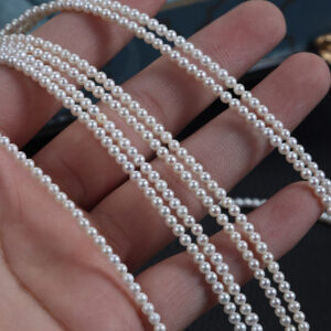 2.5-3mm-Round-Mini-Natural-Freshwater-Baby-Pearls-39-40cm-Strand