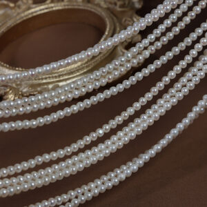 3.5-4mm Near-Round Cultured Pearls for DIY Choker Jewelry