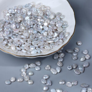 4-5 mm große barocke Keshi-Perlen ohne Loch für DIY-Nagelkunst