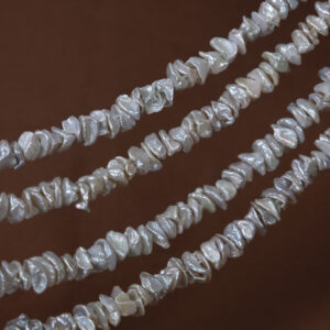 8-9 mm recycelte Barock-Süßwasserperlen