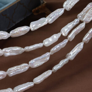 9-10mm  Biwa Baroque Natural Pearls for DIY Jewelry