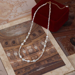 Gold-Clasp Freshwater Pearl Strand Necklace