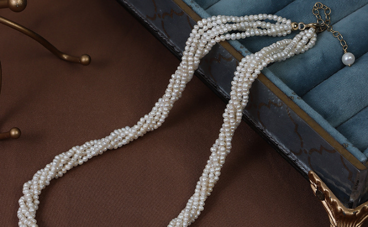 Multi Strand Pearl Necklaces