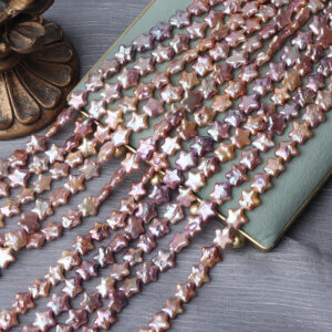 Iridescent Baroque Star Freshwater Pearls
