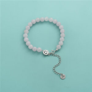 S925 Silber Smiley Face Verlängerungskette