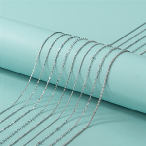 Kette aus 925er Sterlingsilber, vergoldet