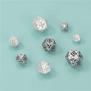 S925 Sterling Silver Rhombus Spacer Beads