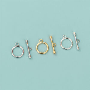 S925 Sterling Silver Smooth OT Clasp