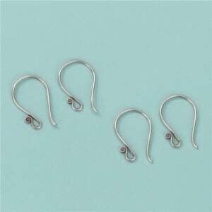 S925 Sterling Silver Vintage Silver Earring Hooks