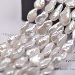 11-12mm Baroque Teardrop Freshwater Pearls for DIY Jewelry