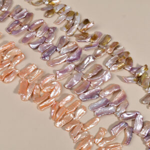 23 mm Farbverlauf Biwa Süßwasserzuchtperlen