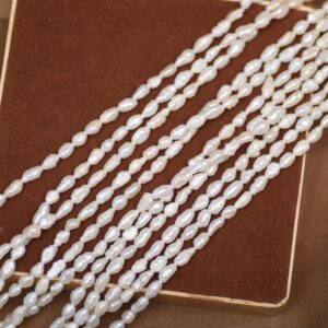 3-4MM Natural Keshi Irregular Freshwater Pearls