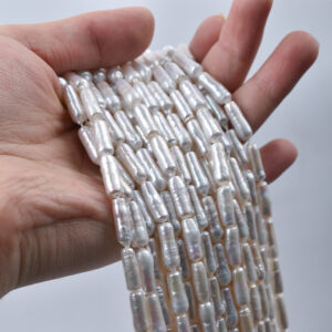 6-15 mm große Bambus-Barock-Zuchtperlen