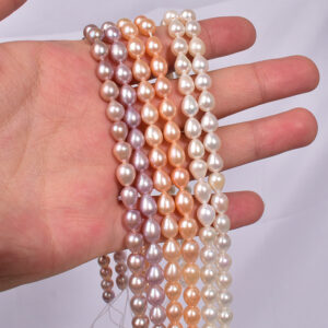 6-7mm Teardrop No Nucleus Freshwater Pearls