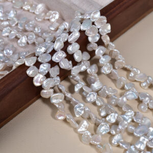 Mini perlas de pétalos cultivadas en agua dulce de 7-8 mm