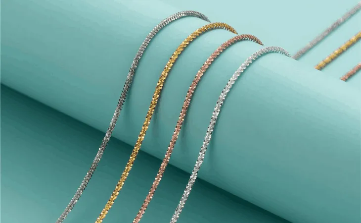 Banner de venta al por mayor de cadenas de joyería permanente Greta