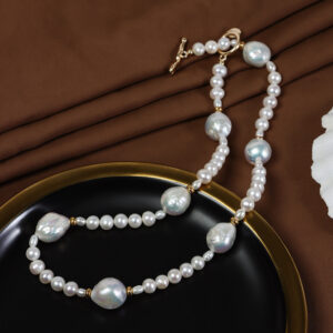 Edison Baroque Freshwater Pearl Necklace Bulk