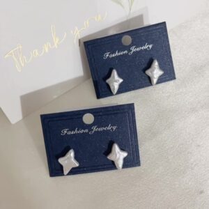 Wholesale Baroque Star Pearl Studs