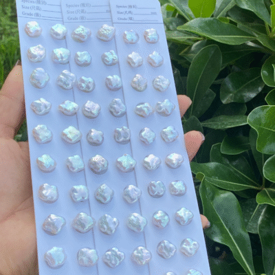 9mm High Quality Cloud Shaped Freshwater Pearls