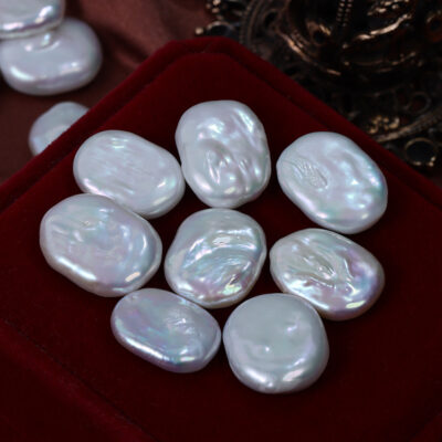 14mm Large Natural Coin Baroque Freshwater Pearls