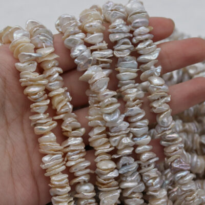 8-10mm Petal Keshi Shaped Freshwater Pearl