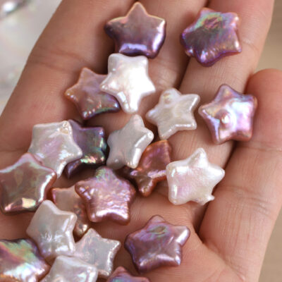 13-15mm High Luster Star Baroque Freshwater Pearls