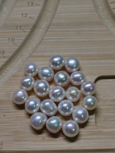 4-4.5mm Round Freshwater Pearls for DIY Jewelry photo review