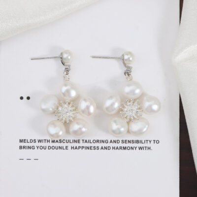 925-Silver-Baroque-Freshwater-Pearl-CZ-Earrings-Details-Show