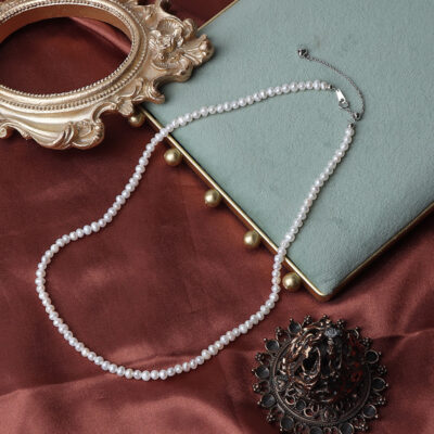 Freshwater-Pearl-Necklace-Coreless-925-Clasp-Details-Show