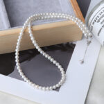 High-Luster-Freshwater-Pearl-Choker-S925-Clasp-Deetails-Display