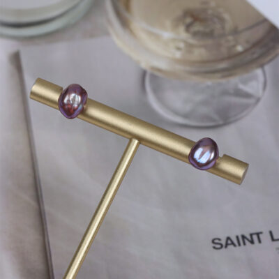S925-Purple-Freshwater-Baroque-Pearl-Stud-Earrings-Over-Show