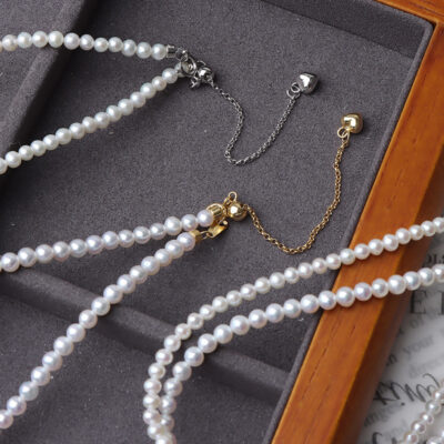 S925-Silver-Freshwater-Baby-Pearl-Clavicle-Chain-Over-Details
