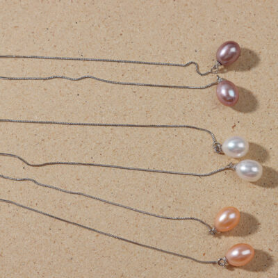 S925-Tropfen-Süßwasserperlen-Ohrringe-Über-Details