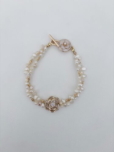 4mm Iridescent Mini Petal Reborn Keshi Freshwater Pearls photo review