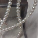 5A 5mm round natural freshwater pearls photo review