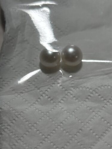8mm High Quality 6a Button Freshwater Pearls photo review