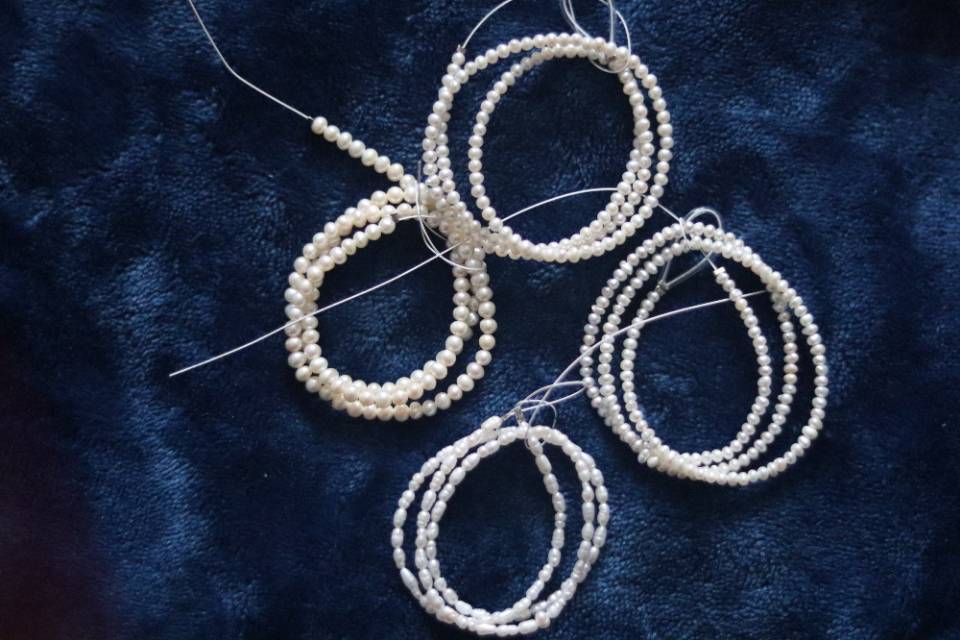 3mm Strong Luster Rice Natural Freshwater Pearls photo review
