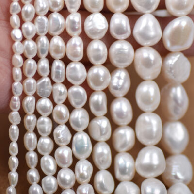 3-11mm natural double sided high luster freshwater pearls