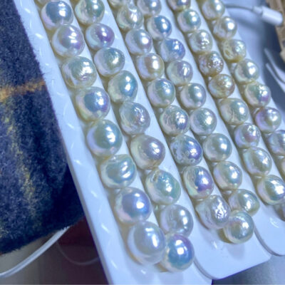 11-12mm Crinkled Large Size Baroque Freshwater Pearls