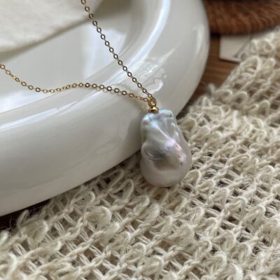 14K-Gold-Filled-Baroque-Freshwater-Pearl-Pendant-Necklace