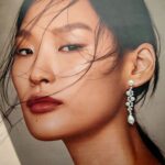 Boucles d'oreilles de mariée en argent 925 et perles d'eau douce - Détails