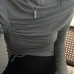 Collier pendentif baroque en perles Akoya