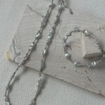 Collier de perles baroques mélangées - Détails