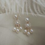 S925-Freshwater-Pearl-Sunflower-Stud-Earrings-Details