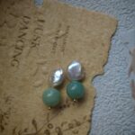 S925-Keshi-Perlen-Türkis-Kristalle-Ohrstecker-Details-Display