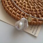 S925-Silver-Baroque-Pearl-Coin-Pendant-Choker-Details-Show