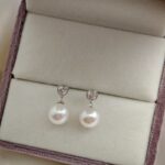 S925-Silver-Freshwater-Pearl-Baroque-Earrings-Front-View