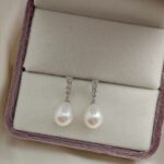 S925-Silver-Freshwater-Pearl-Baroque-Earrings-Over-Display